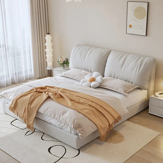 Chinese Cream Beds Luxury Princess Japanese European Cheap Aesthetics Comfortable Beds