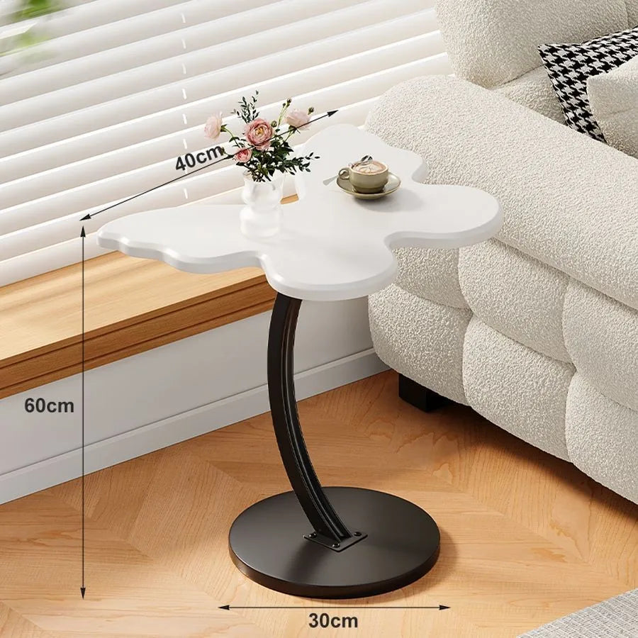Bedside Table Butterfly Side Table for LivingRoom Storage Shelf Portable Desk Easy