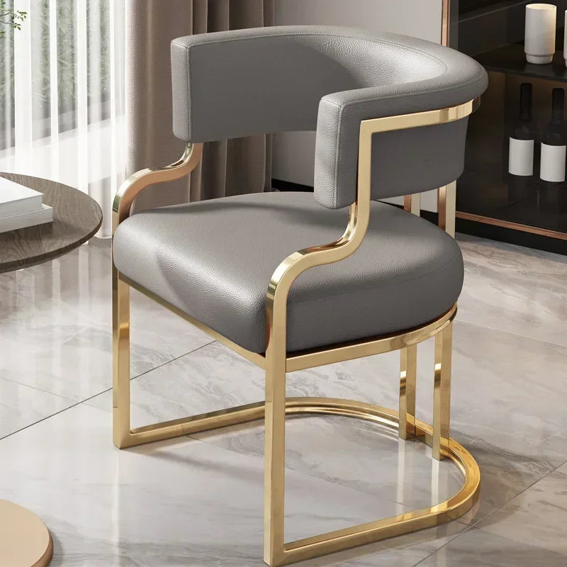 Throne Nordic Dining Chairs Party Modern Luxury Hotel Dining Chairs