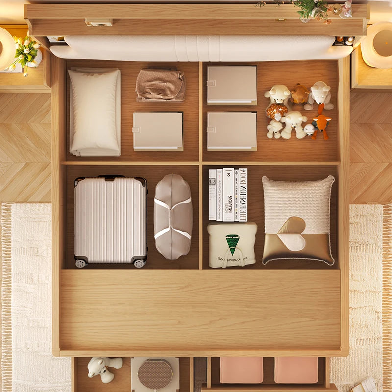 Storage Bedroom Bed Children Modern Luxury Single Double Multifunctional Massage Bed