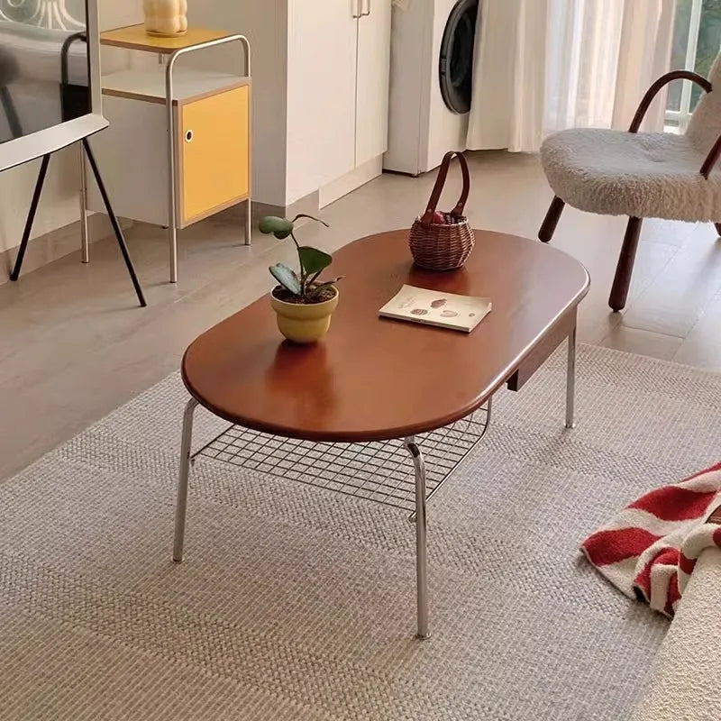 Nordic Metal Coffee Table Designer Modern Decoration Living Room Coffee Table