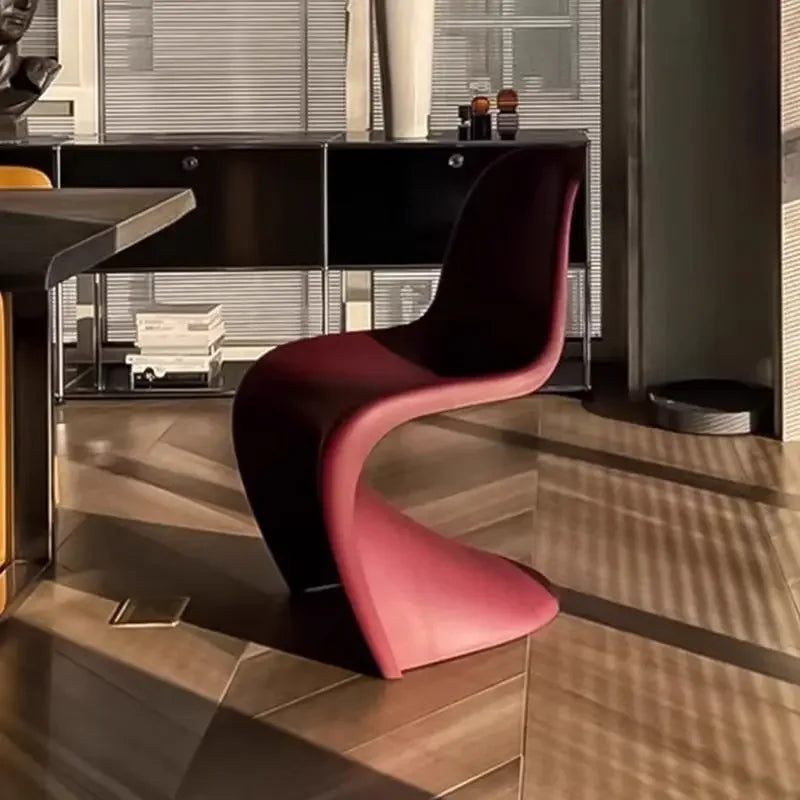 Nordic Light Luxury Dining Chair Simple Designer Net Red Plastic Chair