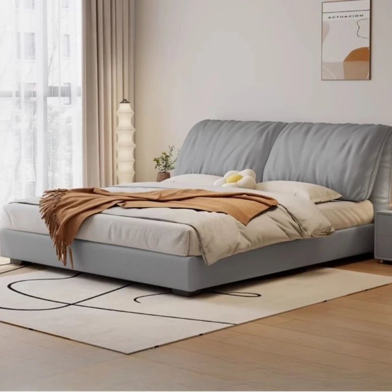 Chinese Cream Beds Luxury Princess Japanese European Cheap Aesthetics Comfortable Beds