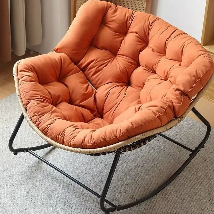 Lazy Sofa Chair New Rocking Chair Leisure Sofa Home Living Room Adult Balcony