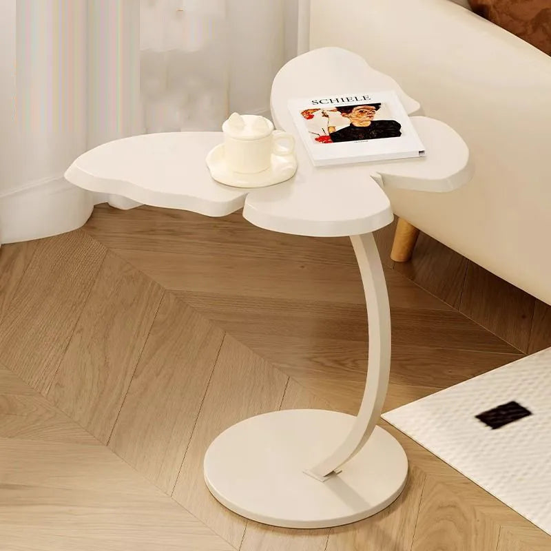 Bedside Table Butterfly Side Table for LivingRoom Storage Shelf Portable Desk Easy