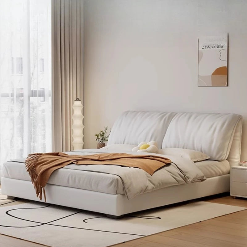 Chinese Cream Beds Luxury Princess Japanese European Cheap Aesthetics Comfortable Beds