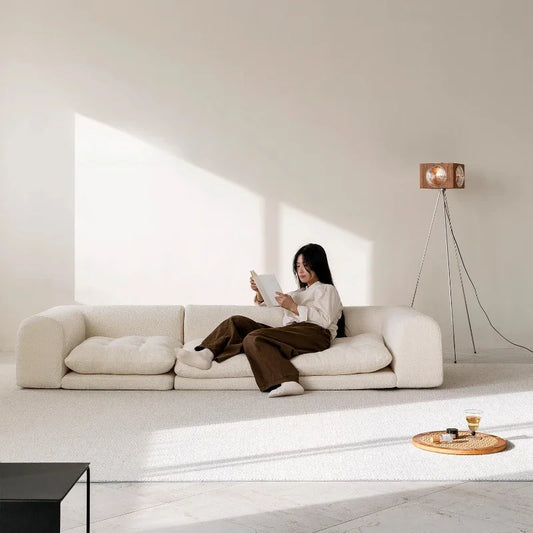 Design Velvet Living Room Sofas Recliners Aesthetic Backrest Chaise Nordic Couch