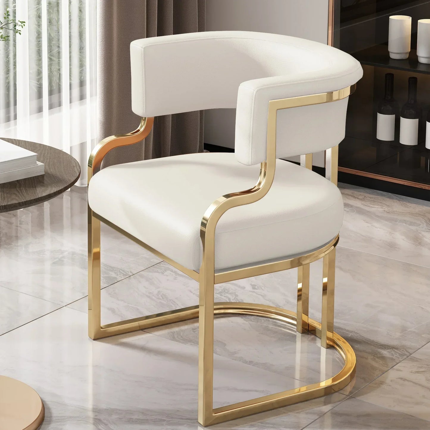 Throne Nordic Dining Chairs Party Modern Luxury Hotel Dining Chairs