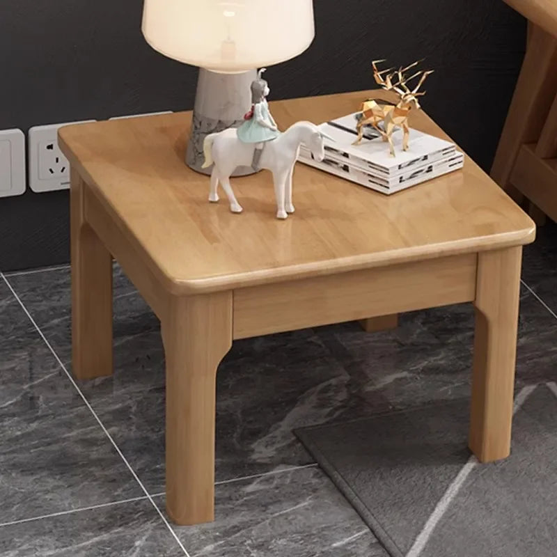 Moving Wood Coffee Table Decoration Luxury Modern Designer Side Table