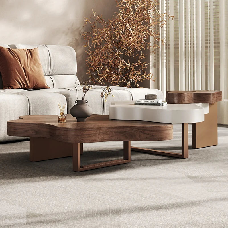 Italian Style Coffee Table Rectangle Simple Senior Decor Center Tables