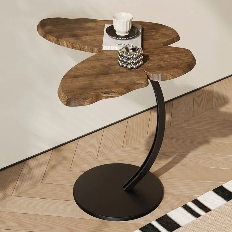 Bedside Table Butterfly Side Table for LivingRoom Storage Shelf Portable Desk Easy