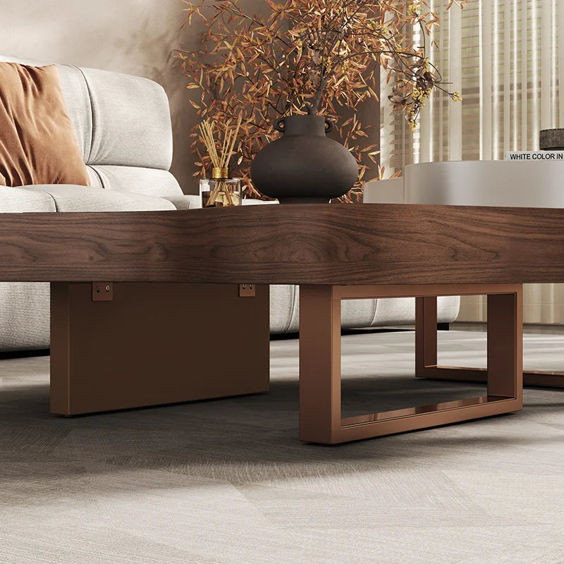 Italian Style Coffee Table Rectangle Simple Senior Decor Center Tables