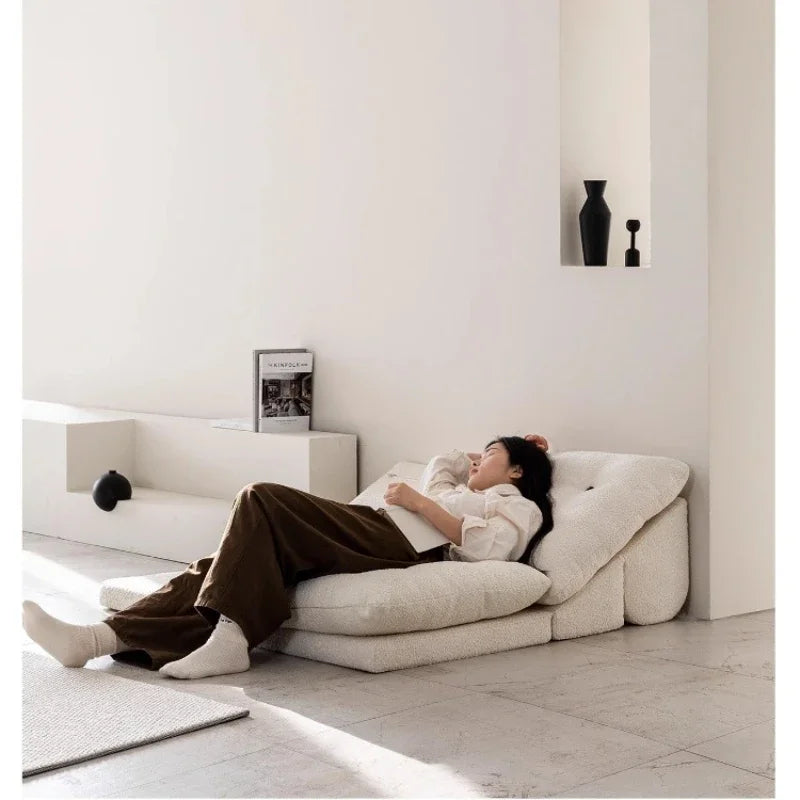 Design Velvet Living Room Sofas Recliners Aesthetic Backrest Chaise Nordic Couch