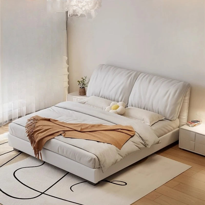 Chinese Cream Beds Luxury Princess Japanese European Cheap Aesthetics Comfortable Beds