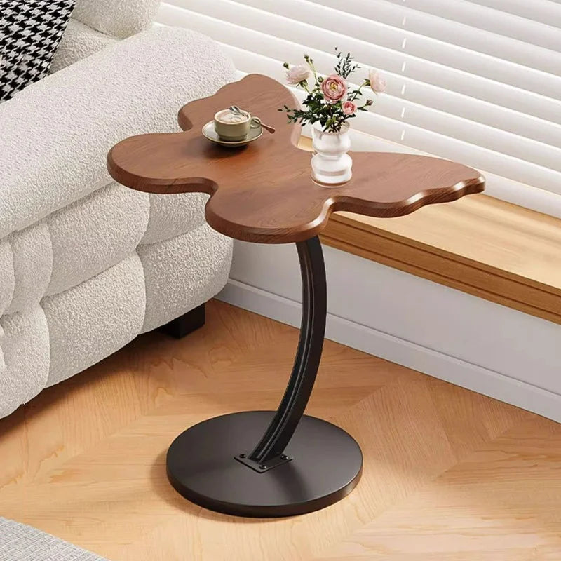 Bedside Table Butterfly Side Table for LivingRoom Storage Shelf Portable Desk Easy