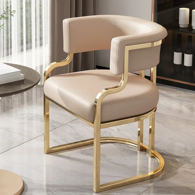 Throne Nordic Dining Chairs Party Modern Luxury Hotel Dining Chairs