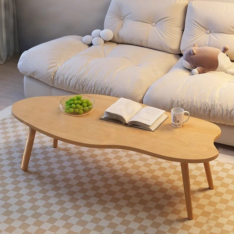 Small Apartment Sofa Coffee Tea Table Modern Living Room Household Creative