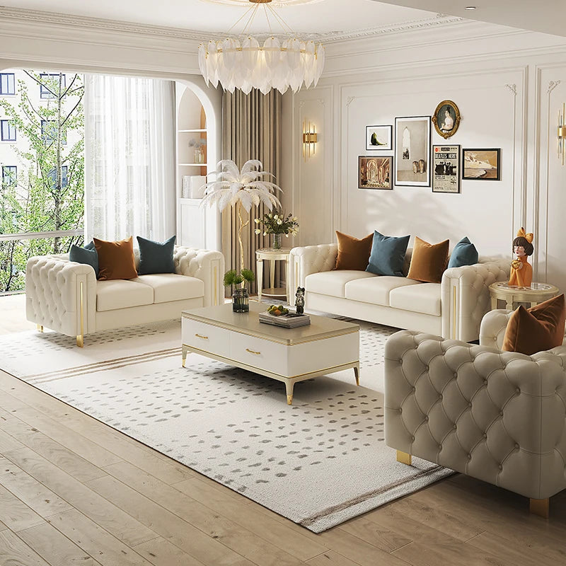 Luxury Europe Sofa Floor Apartment Adults Relaxing Designer Sofa