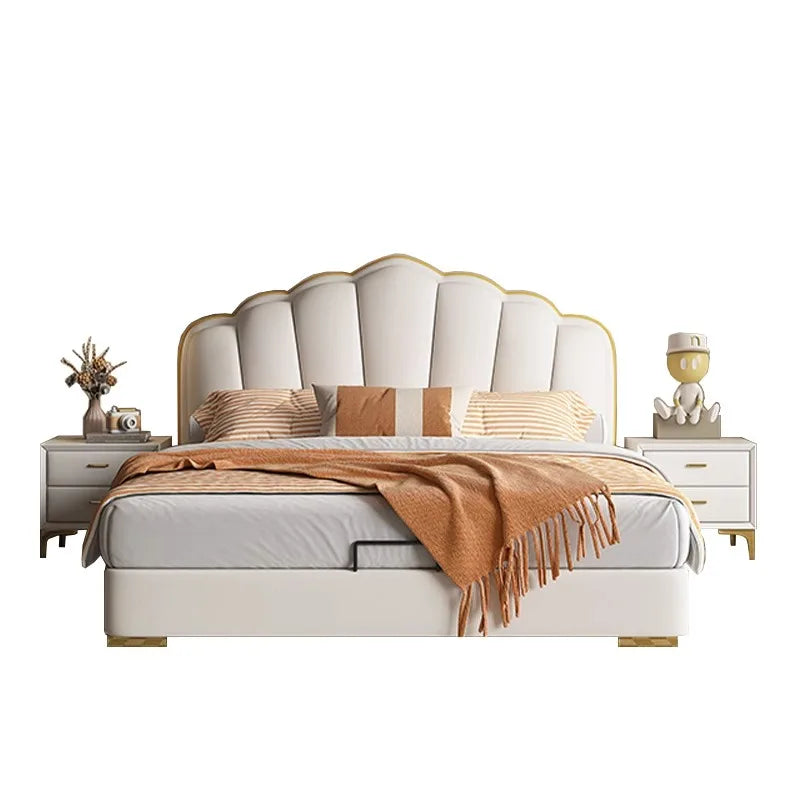 180X200cm double base Single Headboard frames and bed