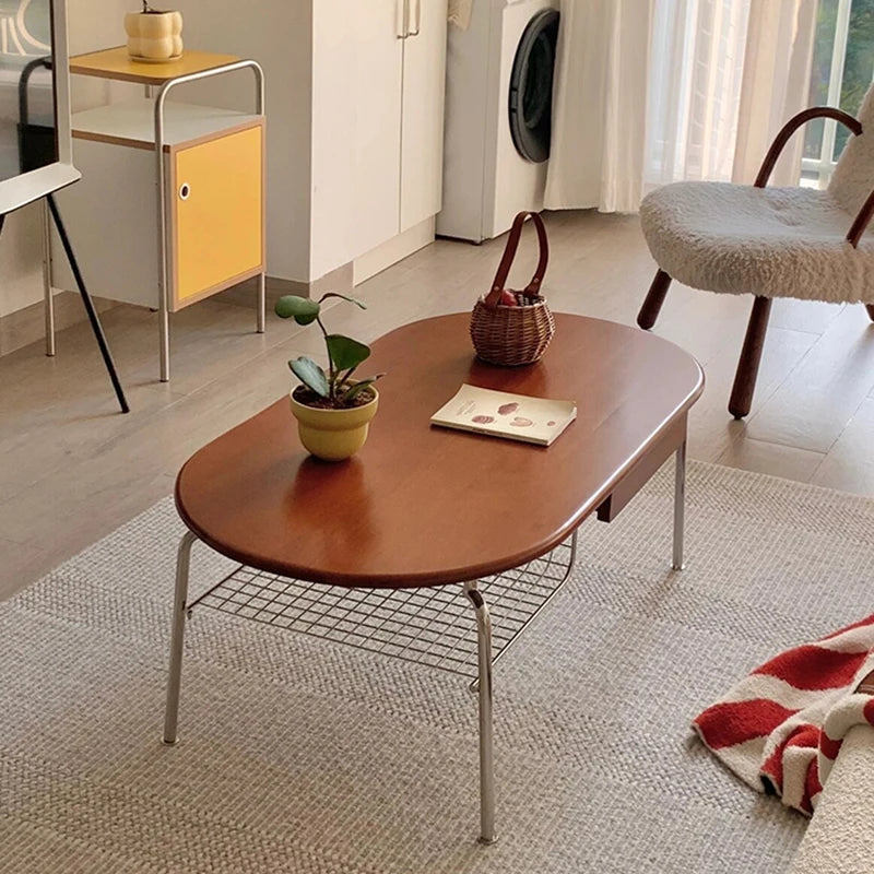 Nordic Metal Coffee Table Designer Modern Decoration Living Room Coffee Table