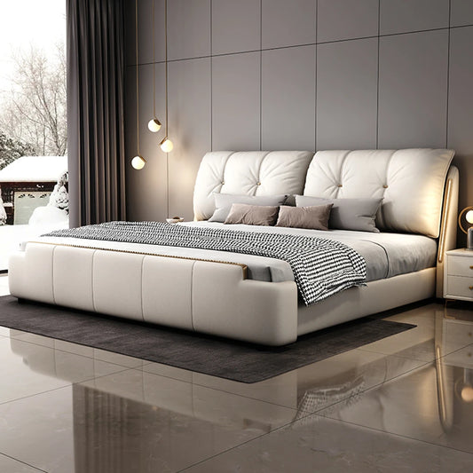 Storage Luxury Fancy Bed Frames Boho Girl Reading Headboards Double Sleeping Bed