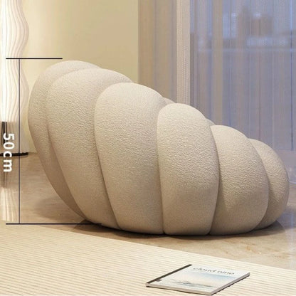 Nordic Lazy People Sofa Cute Pumpkin Cloud Shaped Sofa Chair Balcony