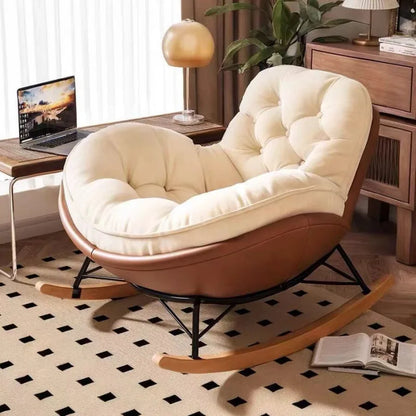 Simple Penguin Rocking Chair,Balcony Sofa,Home Leisure Chair