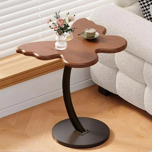 Bedside Table Butterfly Side Table for LivingRoom Storage Shelf Portable Desk Easy