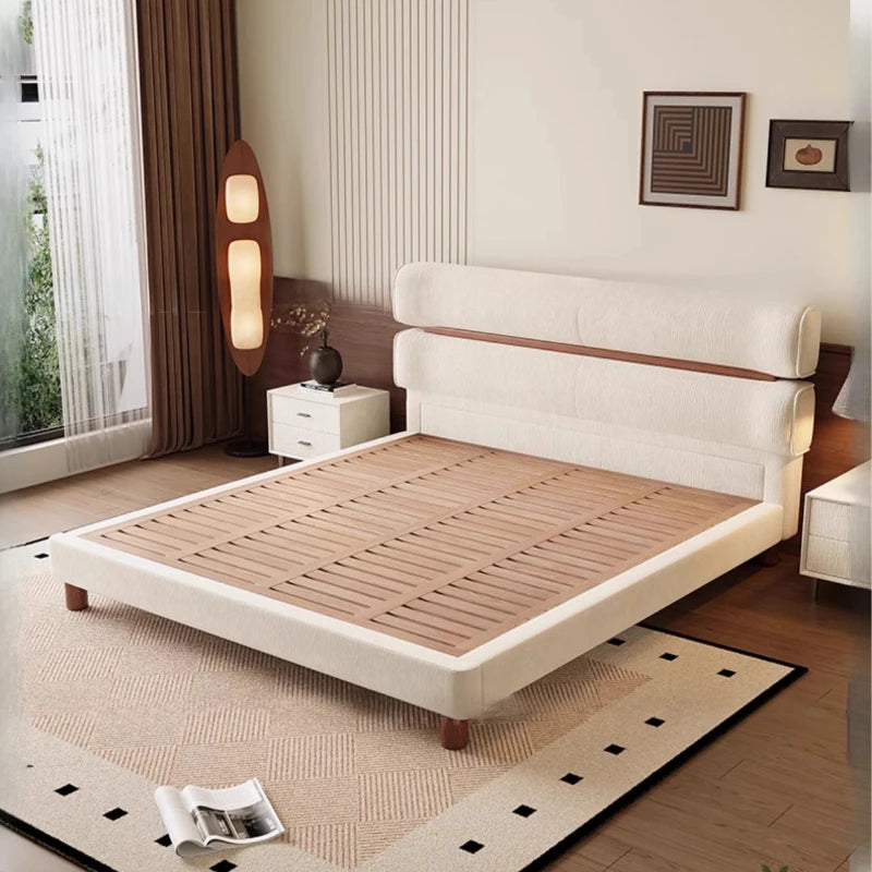 Comfortable Simple Bed Design Wedding Soft Fashionable Designer Modern Nordic Beds