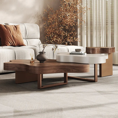 Italian Style Coffee Table Rectangle Simple Senior Decor Center Tables